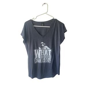 What Would Charles Do? Charles Ingalls shirt Little House M